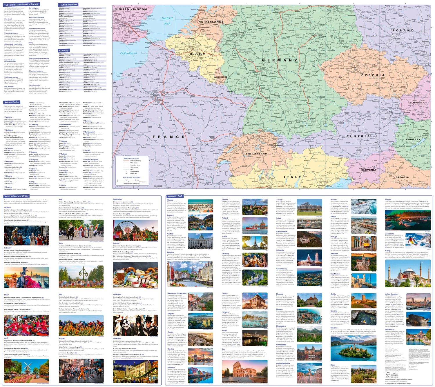 Collins Rail Map of Europe: Plan your flight-free European adventure - Image 3
