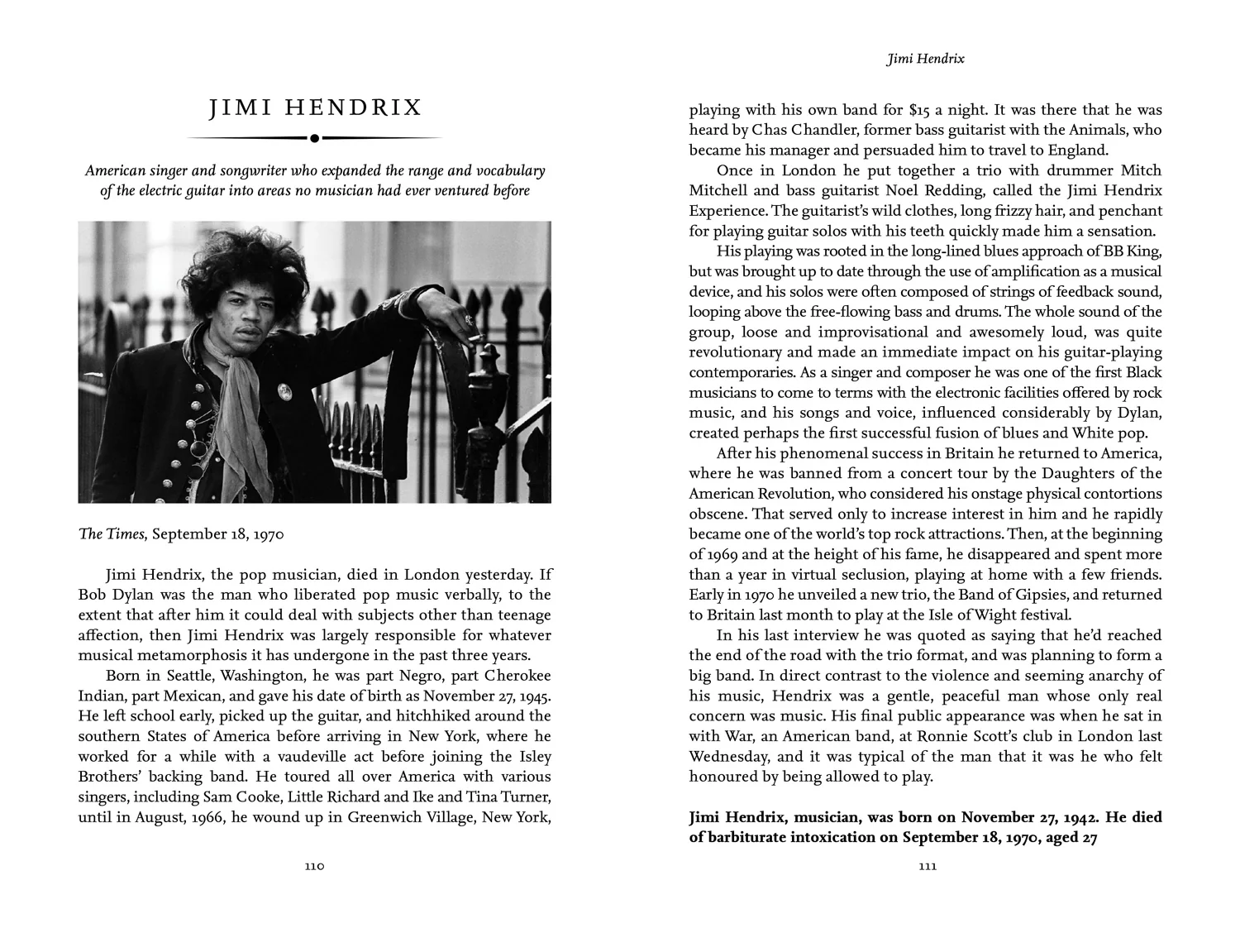 The Times Lives Behind the Music: Era-defining obituaries of rock and pop music icons - Image 3