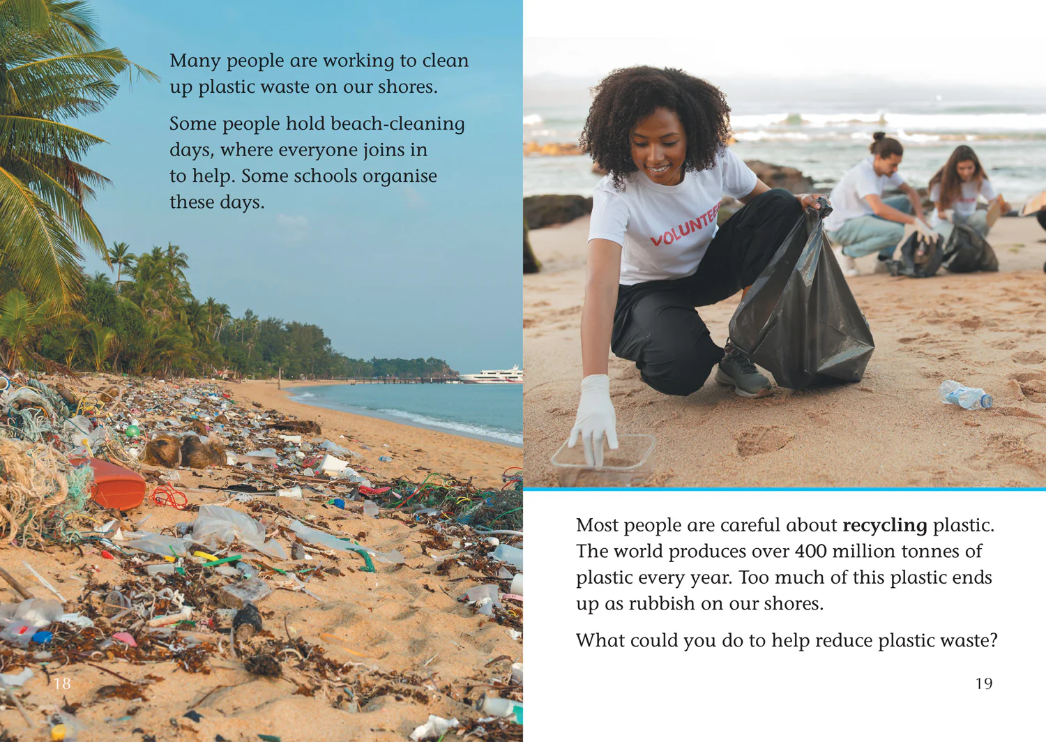 Collins Big Cat - What's washed up on shore?: Band 08/Purple - Image 3