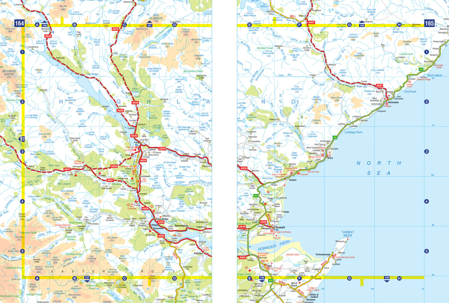 Great Britain A-Z Handy Road Atlas 2027 (A5 Spiral) - Image 4