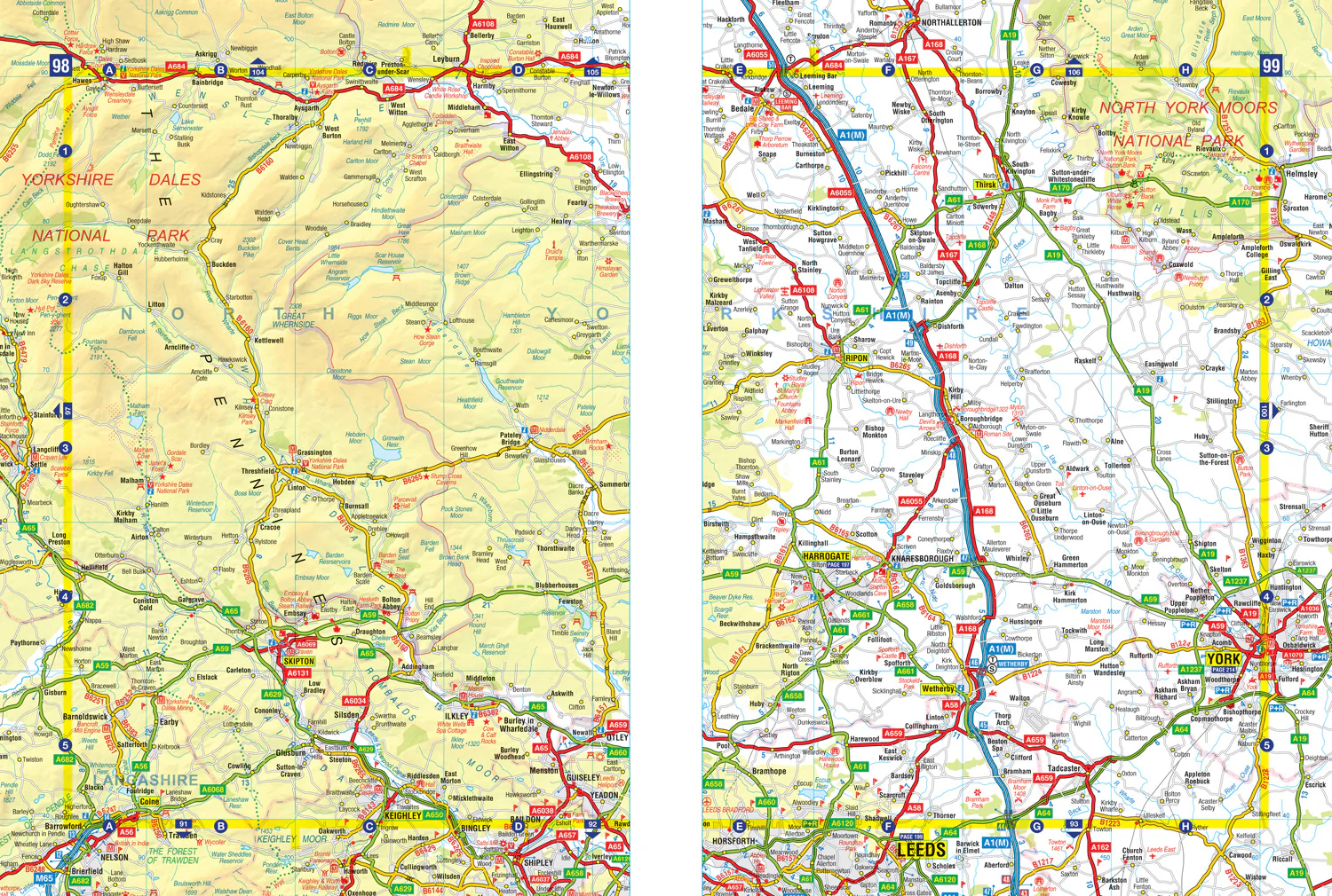 Great Britain A-Z Road Atlas 2027 (A4 Spiral) - Image 3