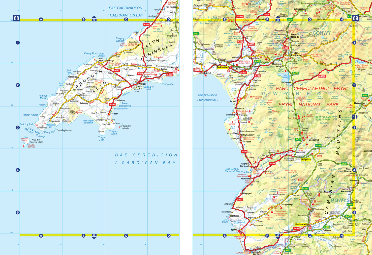 Great Britain A-Z Super Scale Road Atlas 2027 (A3 Spiral) - Image 3