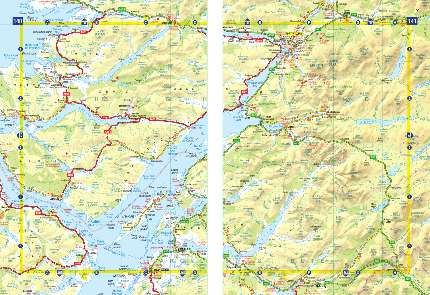 Great Britain A-Z Super Scale Road Atlas 2027 (A3 Spiral) - Image 4