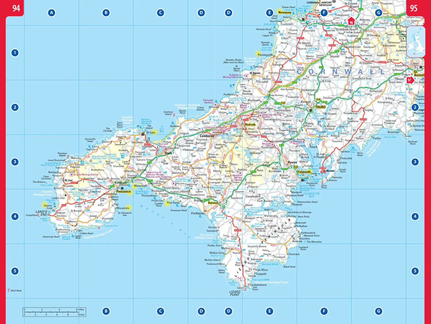 Collins Road Atlas - 2027 Collins Essential Road Atlas Britain and Northern Ireland: A4 Spiral - Image 6